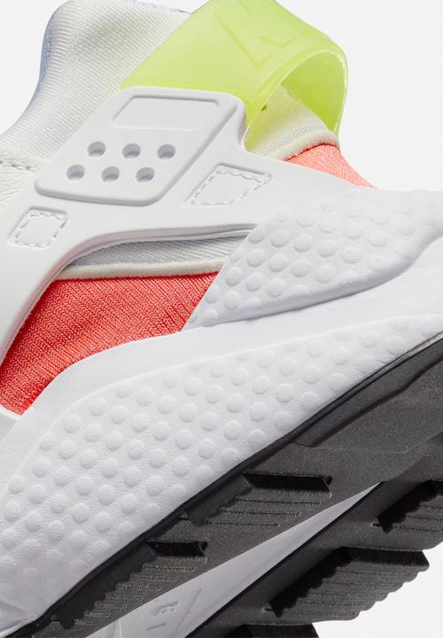 Nike - Air huarache - white/volt/bright crimson/black