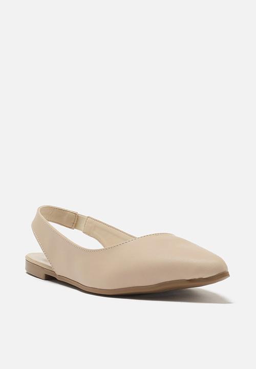 Trendyol - Slingback ballet - beige
