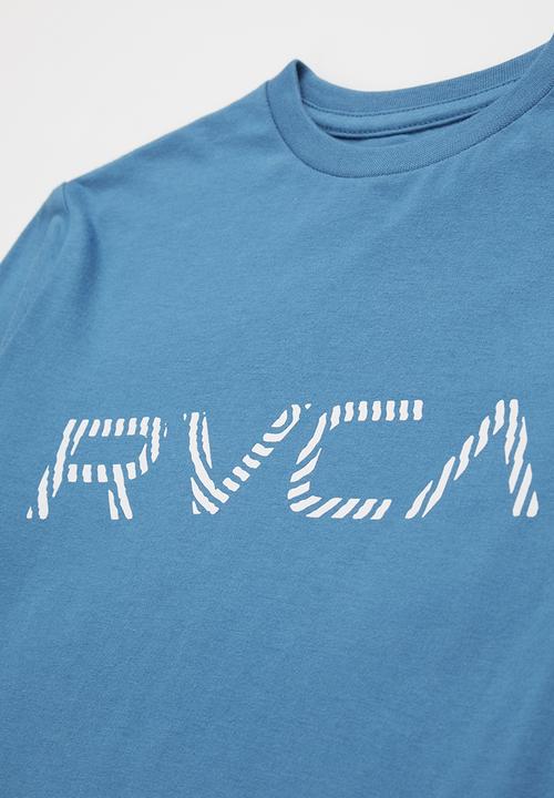 RVCA - Big fills long sleeve boy - french blue