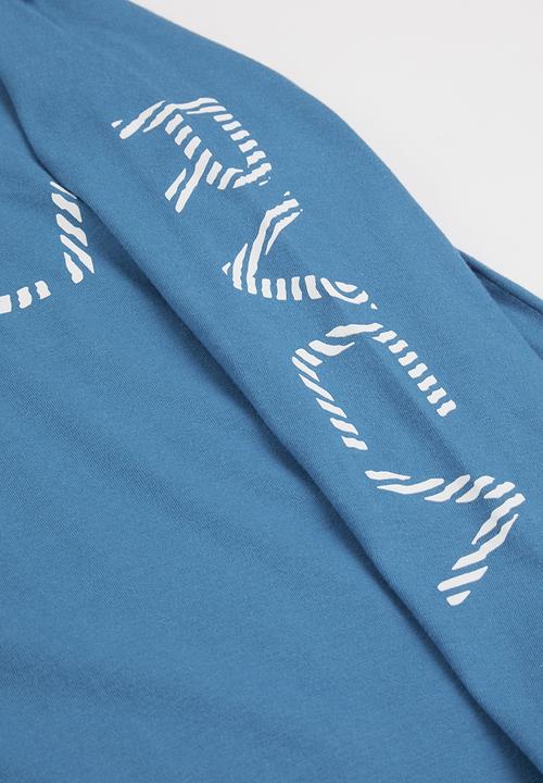 RVCA - Big fills long sleeve boy - french blue