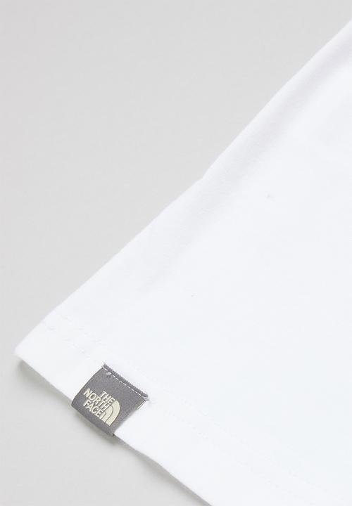 The North Face - Short sleeve easy tee - white & blue