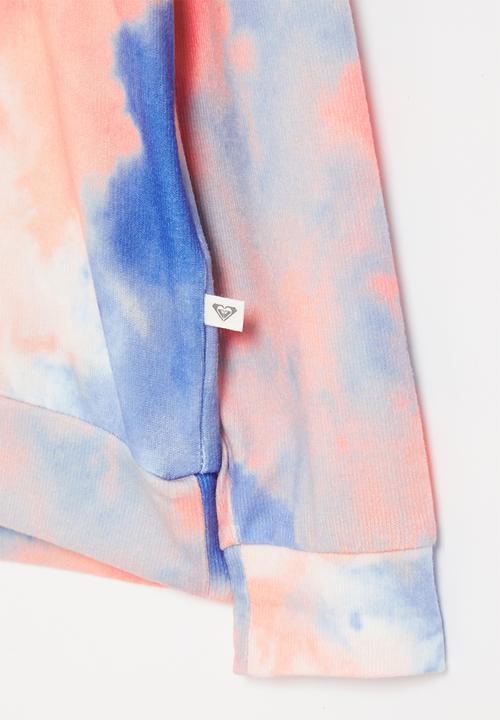 Roxy - Turn back time - tropical peach water tie dye