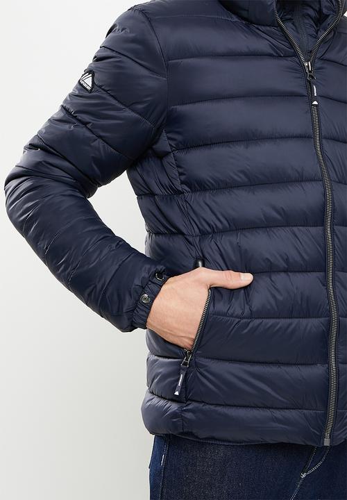Superdry. - Classic fuji puffer jacket - navy