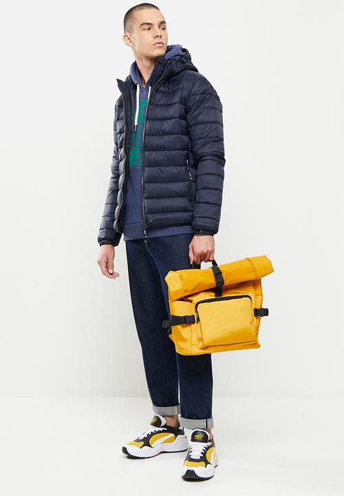 Superdry. - Classic fuji puffer jacket - navy