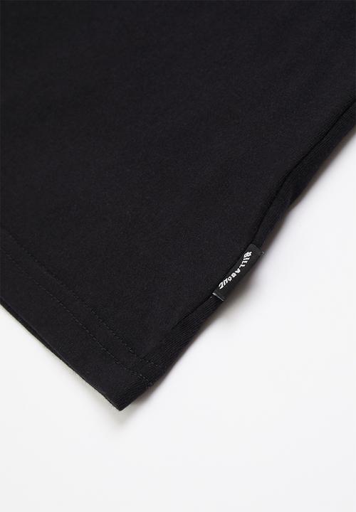 Billabong  - Crayon wave short sleeve T-shirt - black
