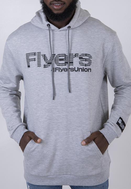 Flyersunion - Flyers fleece hoodie - grey melange
