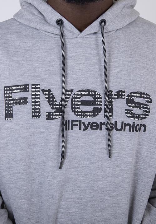 Flyersunion - Flyers fleece hoodie - grey melange
