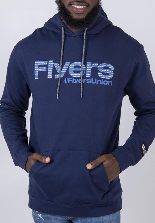 Flyersunion - Flyers fleece hoodie - navy