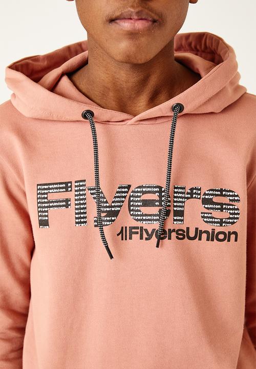 Flyersunion - Fleece hoody - pink