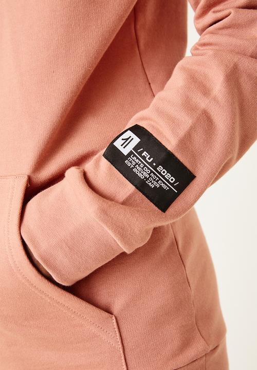 Flyersunion - Fleece hoody - pink