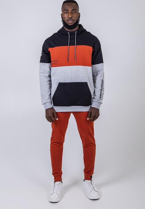 Flyersunion - Flyers contrast hoodie - multi