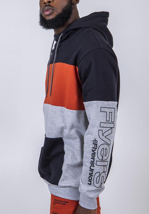 Flyersunion - Flyers contrast hoodie - multi