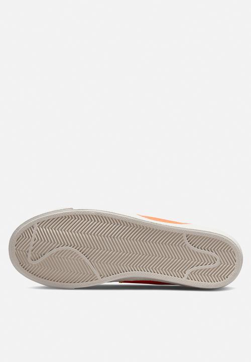 Nike - Blazer low '77 jumbo - sail/rush orange/atomic green