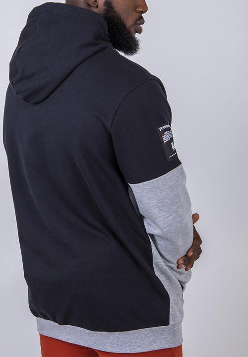 Flyersunion - Flyers contrast hoodie - multi