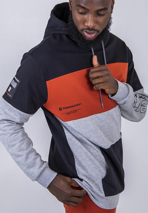 Flyersunion - Flyers contrast hoodie - multi