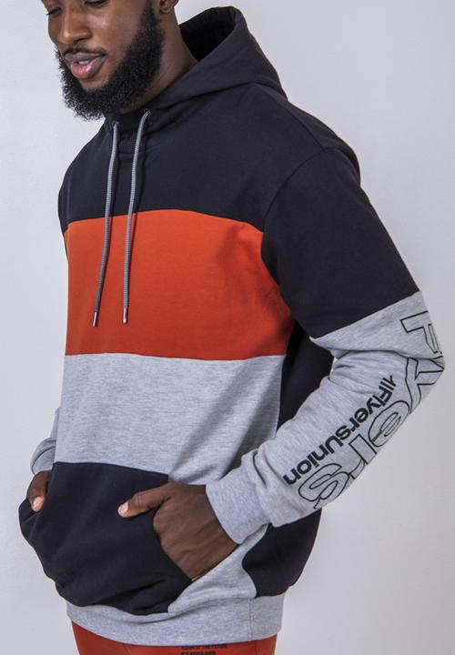 Flyersunion - Flyers contrast hoodie - multi