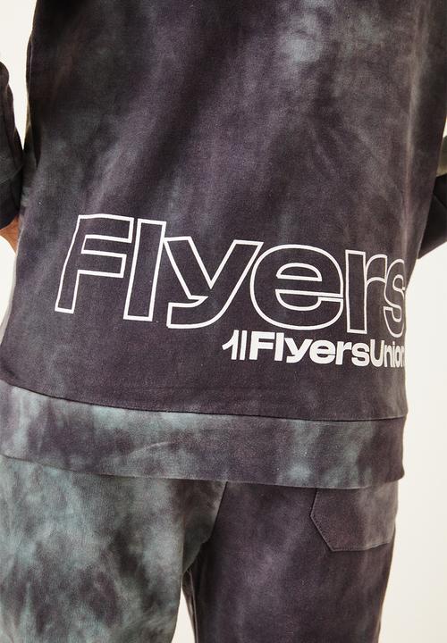 Flyersunion - Spectra-dye fleece hoodie - black