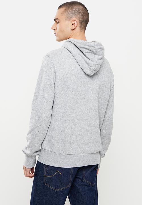 Superdry. - Vl source hood - athletic grey marl