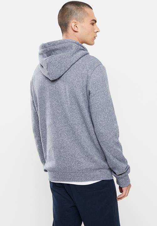 Superdry. - Vintage zip hood - blue