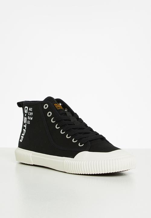 G-STAR - Noril mid cvs lgo w - black 
