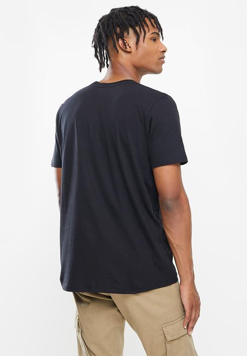 RVCA - Evan mock airshow short sleeve - black