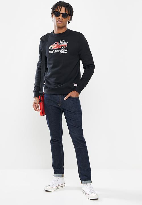 Holmes Bro's - Low and slow sweat - black