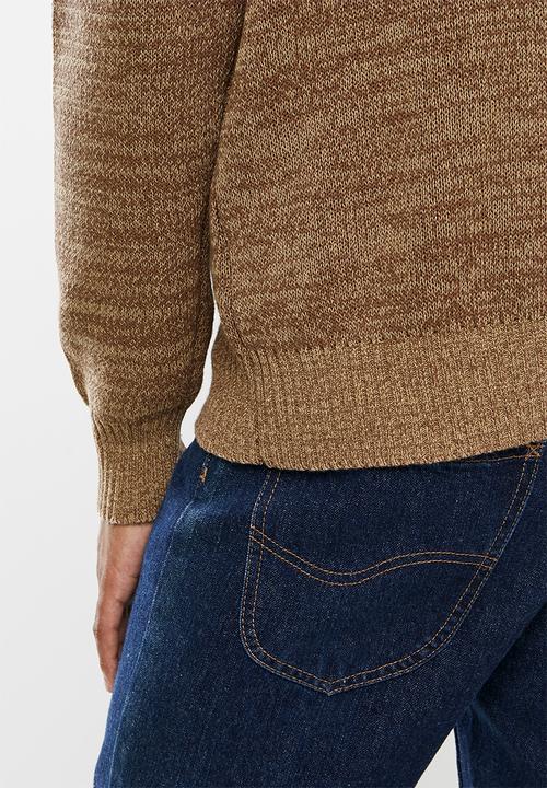 Cotton On - Vintage knit - taupe vintage panel