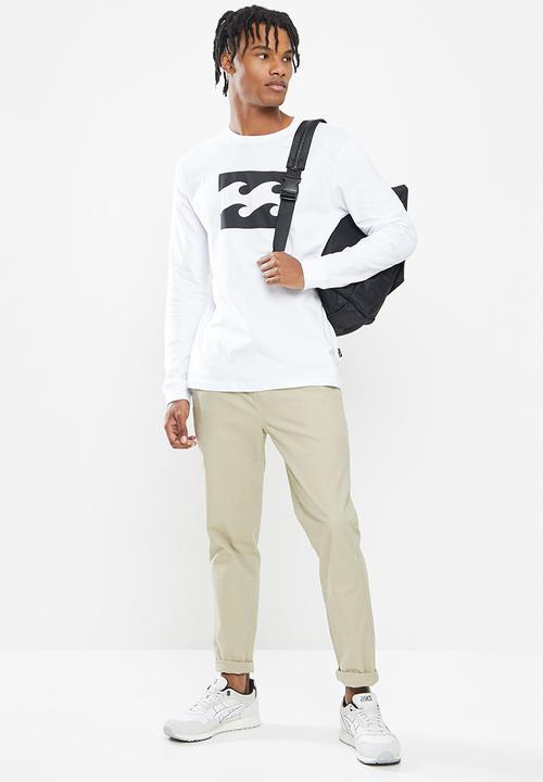 Billabong  - Team wave long sleeve - white