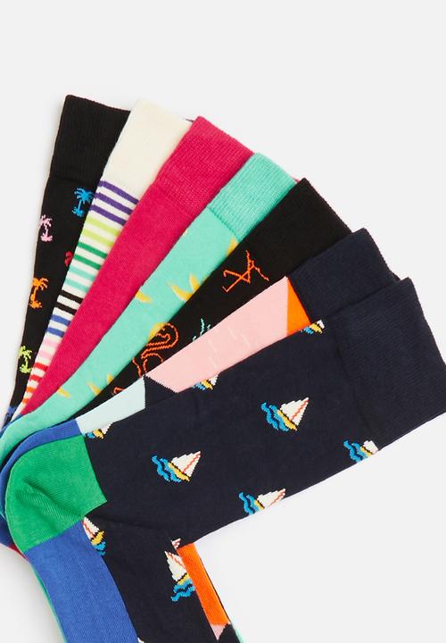 Happy Socks - 7-pack 7 days socks gift set - multi