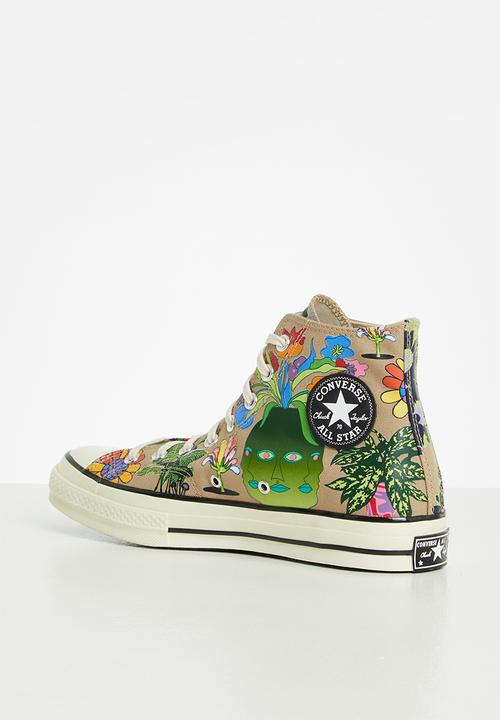 Converse - Chuck 70 plant love hi - nomad khaki/irish green/cyber mango