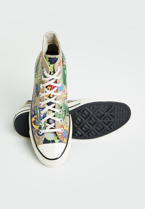 Converse - Chuck 70 plant love hi - nomad khaki/irish green/cyber mango