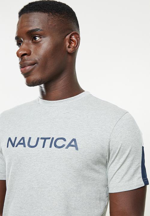 Nautica - Adair short sleeve tee - grey heather
