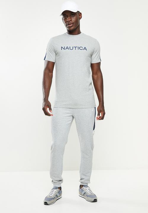Nautica - Adair short sleeve tee - grey heather