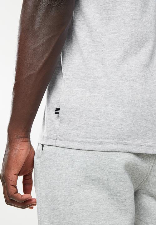 Nautica - Novo short sleeve tee - grey heather