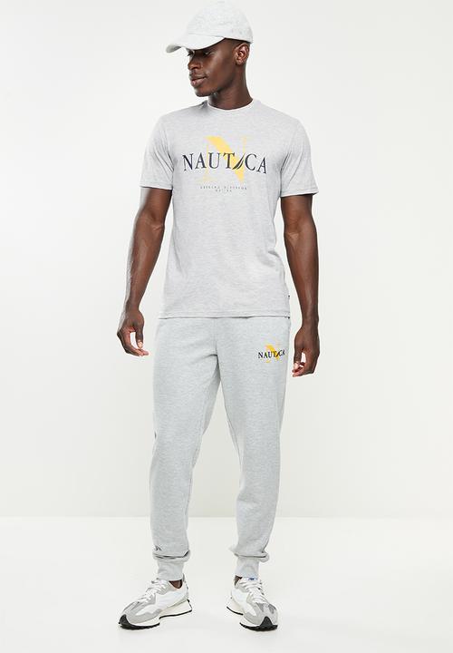 Nautica - Novo short sleeve tee - grey heather