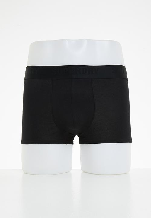 Superdry. - Trunk multi triple pack - black 
