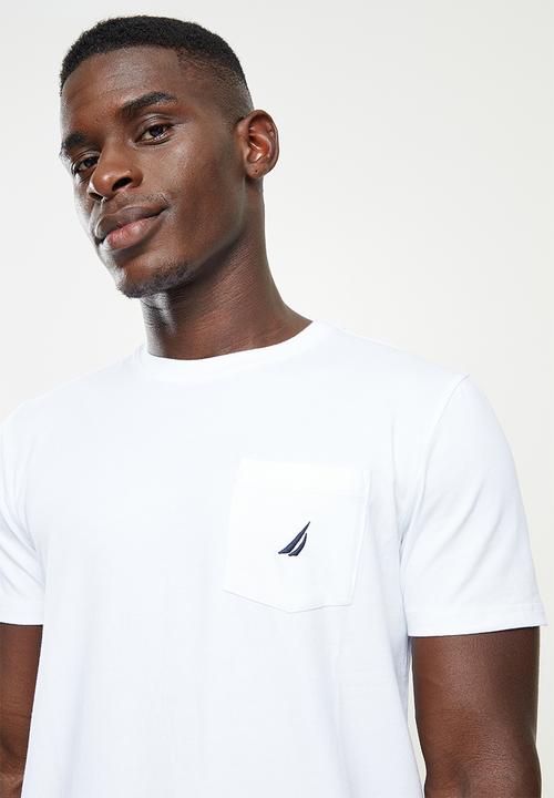 Nautica - Pocket tee - white