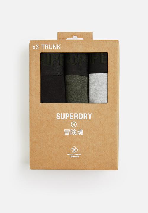 Superdry. - Trunk multi triple pack - multi
