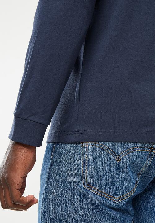 Nautica - Long sleeve crew neck tee - navy