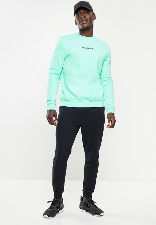 Nautica - Porgy fleece sweater - blue