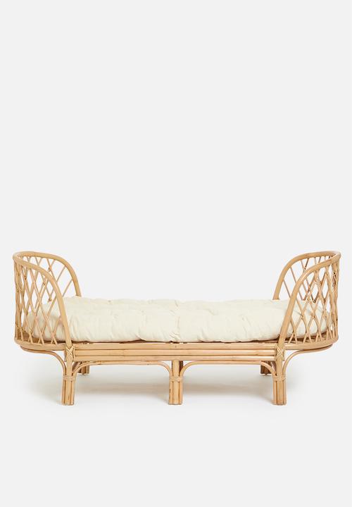 Sixth Floor - Rattan daybed - natural