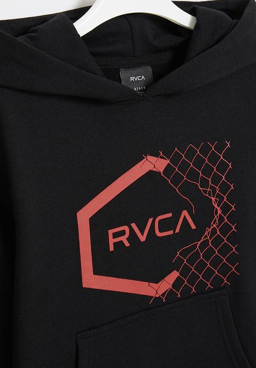 RVCA - Hex fence hoodie boy - black