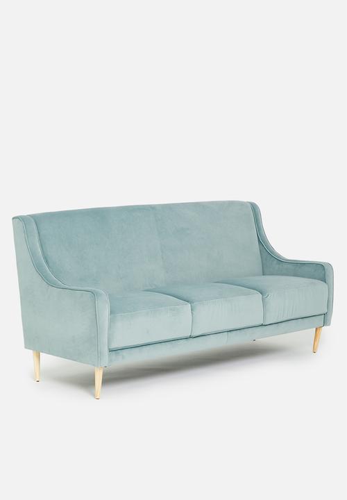 Sixth Floor - Lorna 3 seater - seafoam