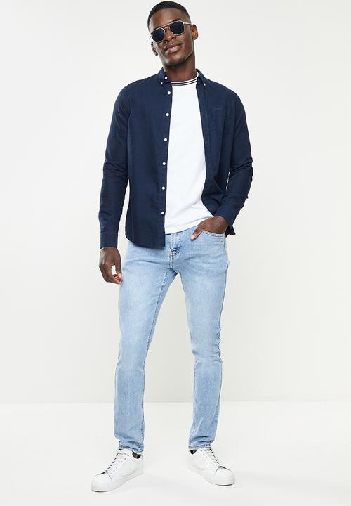 Pierre Cardin - PC John Denim - blue grey
