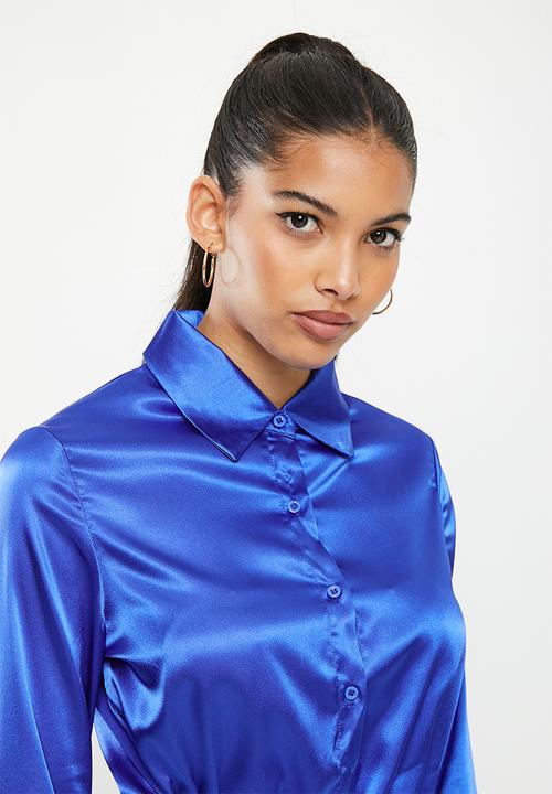 The Lot - Spotlight shirt dress - blue