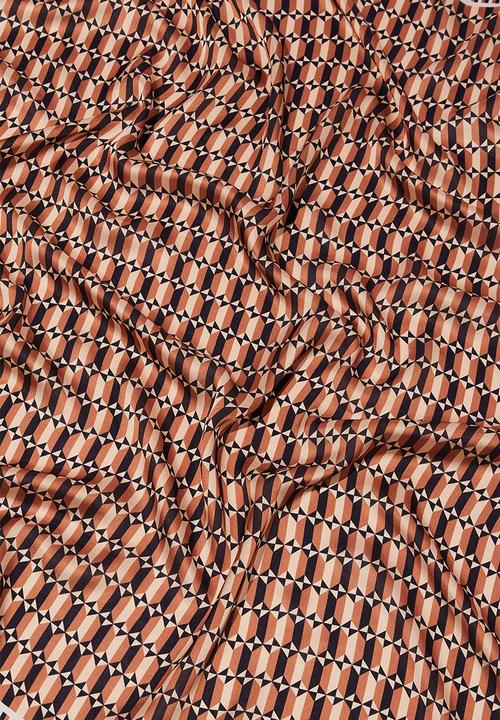 Rubi - Versatile scarf - brown sia geo