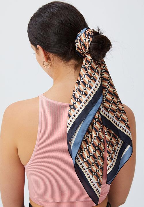 Rubi - Versatile scarf - brown sia geo