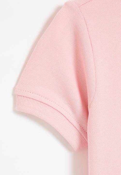 POLO - Girls classic short sleeve golfer - pink