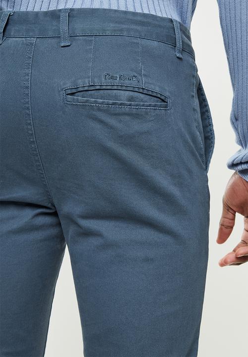 Pierre Cardin - Pc stretch chino pant - airforce blue