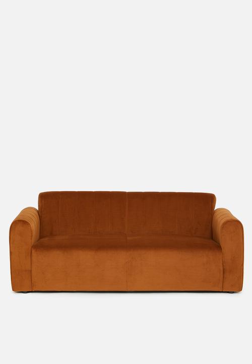 Sixth Floor - Isabella 3 seater - rust